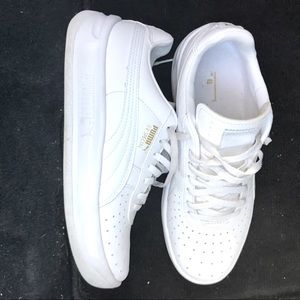 Puma white shoes